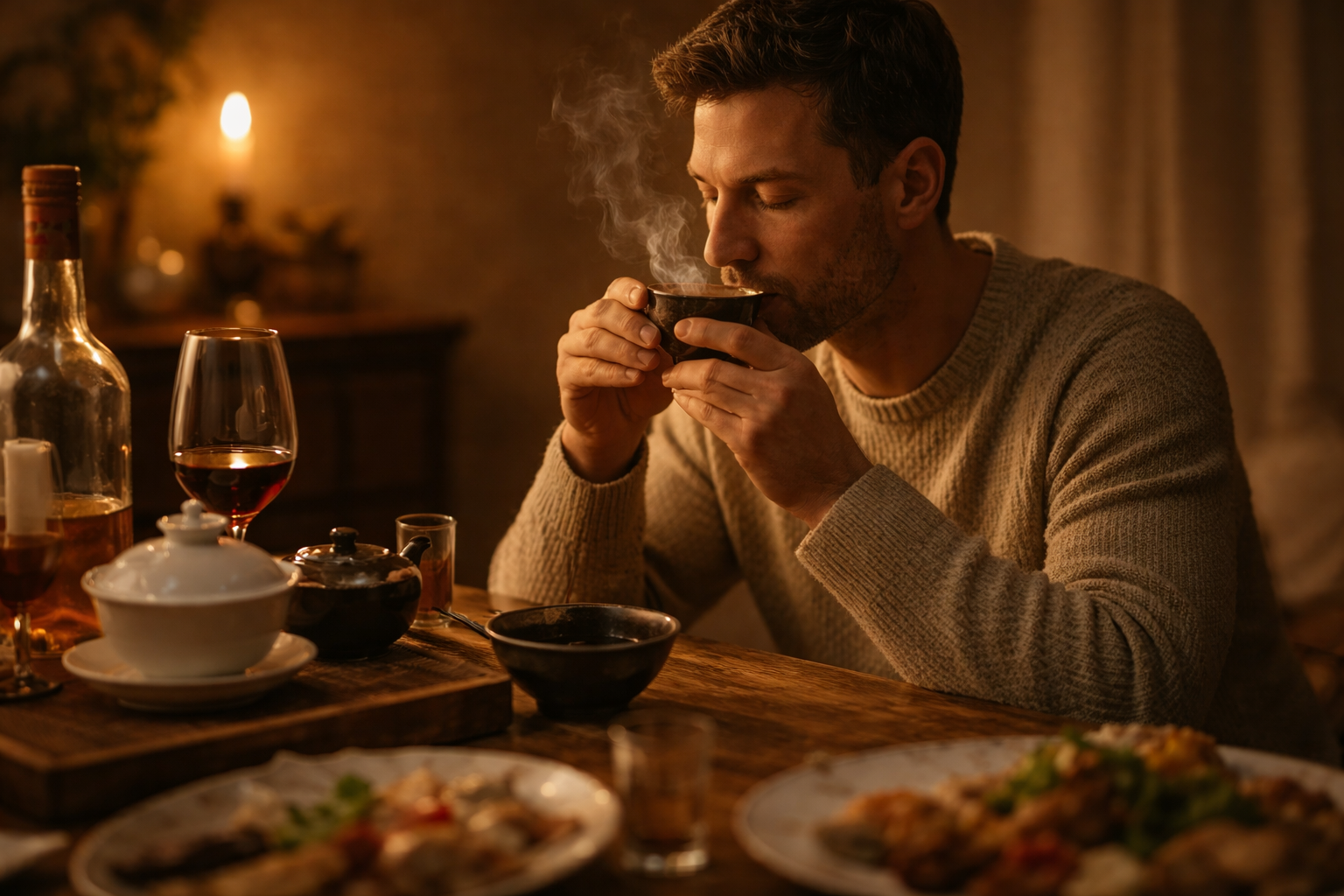 Чай после застолий